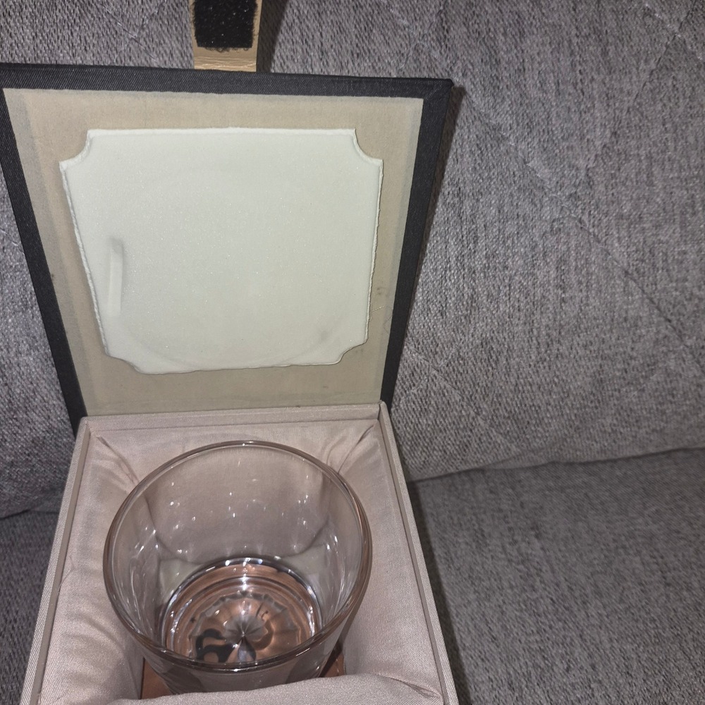 60th Birthday Whiskey Glass Set The Legend At the Summit Rocks Glass Coaster Box